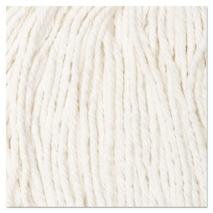 Cut-end Wet Mop Head, Cotton, No. 24, White