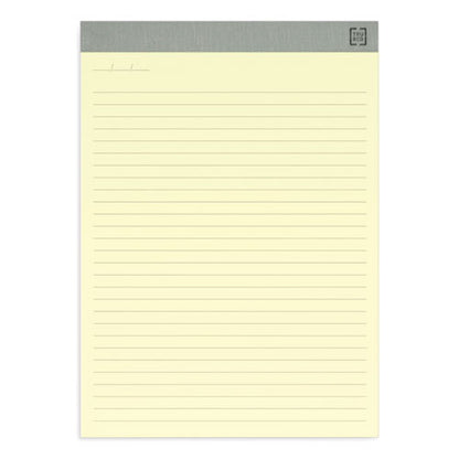 Notepads, Wide/legal Rule, 50 Canary-yellow 8.5 X 11.75 Sheets, 12/pack