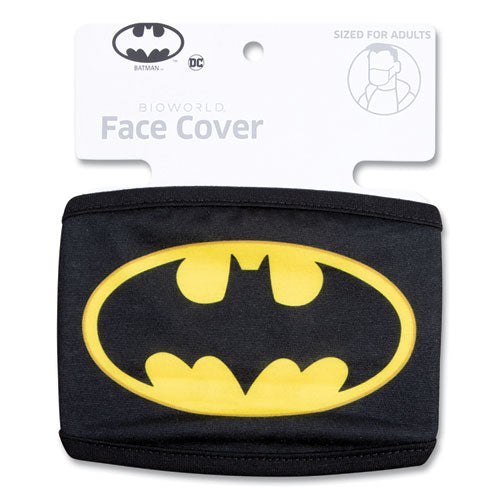 Cloth Face Mask, Batman Logo Print, Cotton/polyester/spandex, Adult