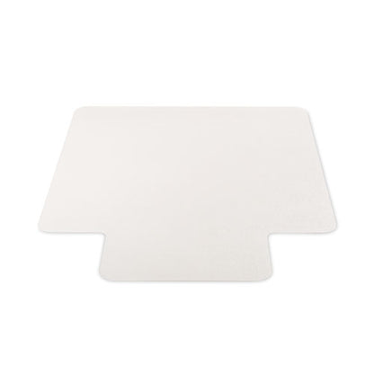 Economat All Day Use Chair Mat For Hard Floors, Flat Packed, 46 X 60, Lipped, Clear