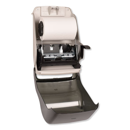 Hand Towel Roll Dispenser, 12.94 X 9.25 X 15.5, Smoke