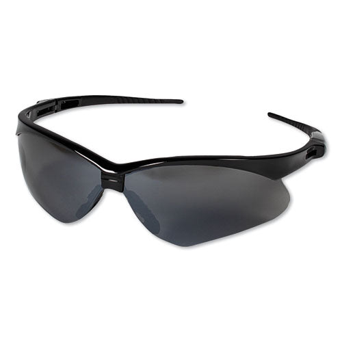 V30 Nemesis Safety Glasses, Black Frame, Smoke Lens