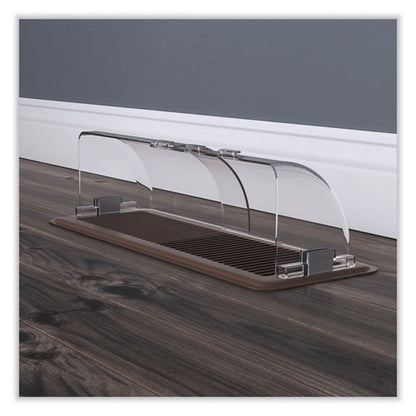 Premium Unbreakable Air Deflector, 3.87 X 9 X 2.75, Clear