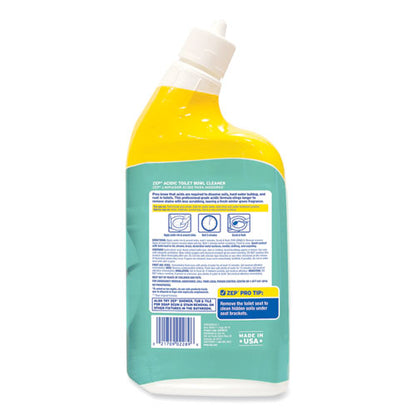 Acidic Toilet Bowl Cleaner, Mint, 32 Oz Bottle, 12/carton