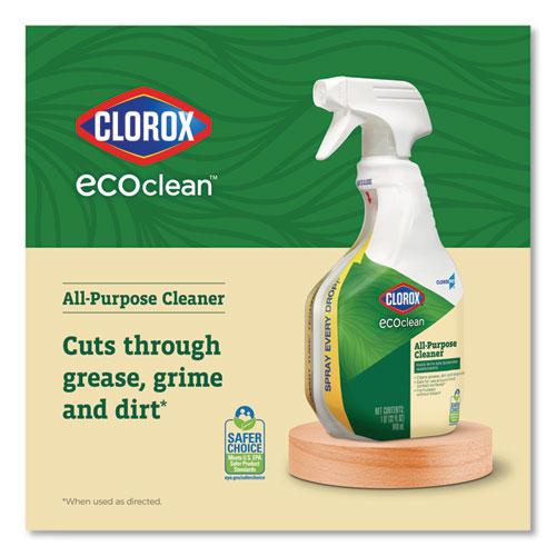 Clorox Pro Ecoclean All-purpose Cleaner, Unscented, 128 Oz Bottle, 4/carton