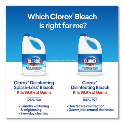 Regular Bleach With Cloromax Technology, 24 Oz Bottle, 12/carton