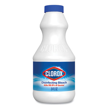 Regular Bleach With Cloromax Technology, 24 Oz Bottle, 12/carton