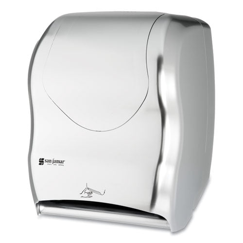 Smart System With Iq Sensor Towel Dispenser, 16.5 X 9.75 X 12, Silver