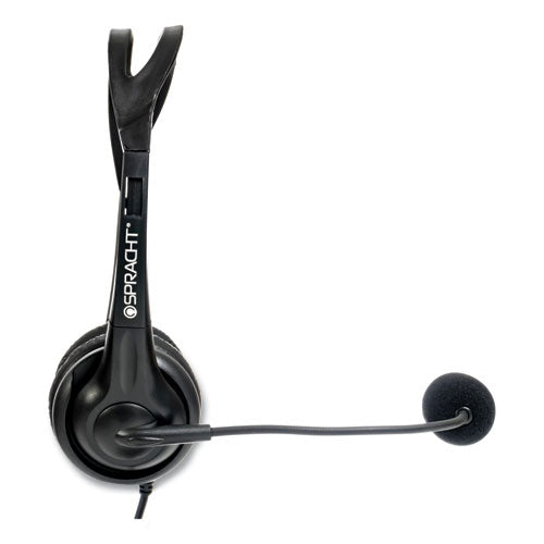 Zum Zum350b Binaural Over The Head Headset, Black