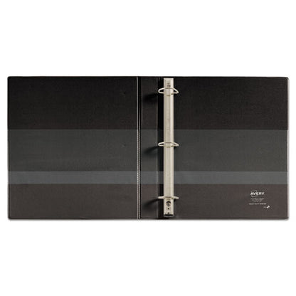 Heavy-duty Non-view Binder With Durahinge And One Touch Ezd Rings, 3 Rings, 1" Capacity, 11 X 8.5, Black