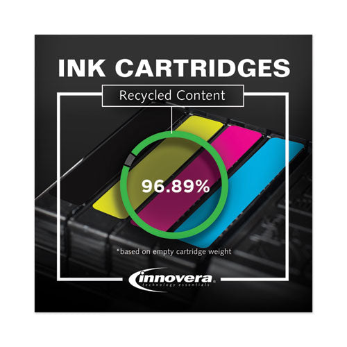 Remanufactured Yellow High-yield Ink, Replacement For 902xl (t6m10an), 825 Page-yield