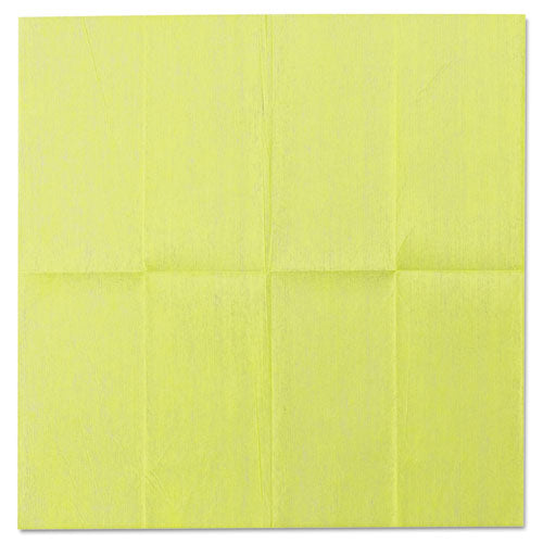 Masslinn Dust Cloths, 1-ply, 24 X 24, Unscented, Yellow, 30/bag, 5 Bags/carton