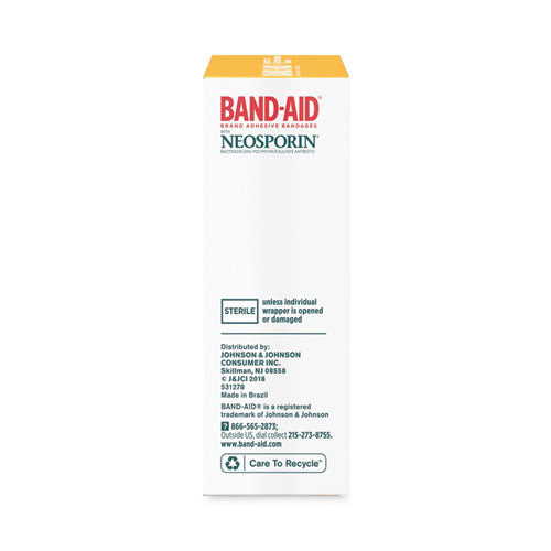 Antibiotic Adhesive Bandages, Assorted Sizes, 20/box