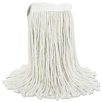 Cut-end Wet Mop Head, Cotton, No. 20, White