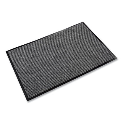 Needle Rib Wipe And Scrape Mat, Polypropylene, 36 X 60, Gray