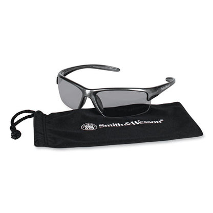 Equalizer Safety Glasses, Gunmetal Frame, Smoke Lens, 12/box