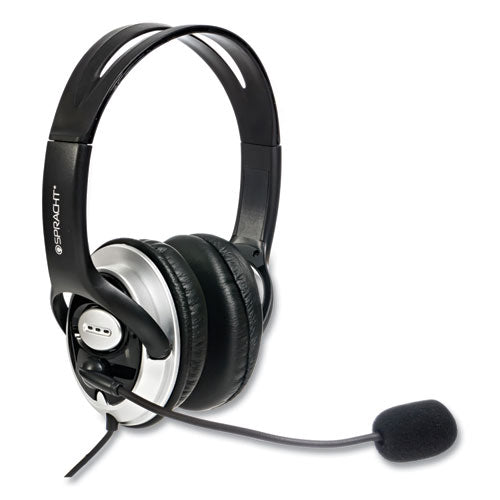 Zum Binaural Over The Head Headset, Black/silver