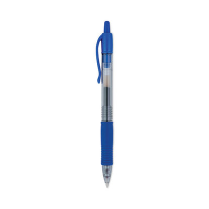 G2 Premium Gel Pen, Retractable, Bold 1 Mm, Blue Ink, Smoke/blue Barrel, Dozen