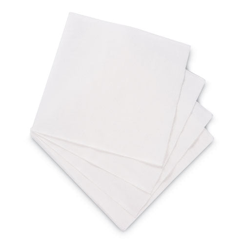 1/4-fold Lunch Napkins, 1-ply, 12" X 12", White, 6000/carton