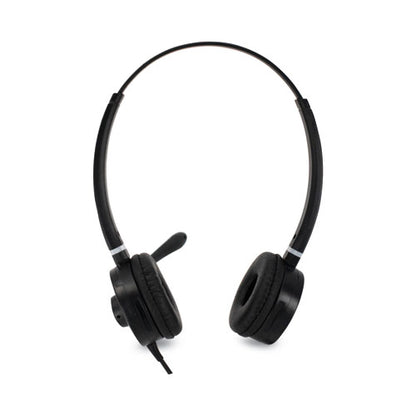 Hs-wd-usb-2 Binaural Over The Head Headset, Black