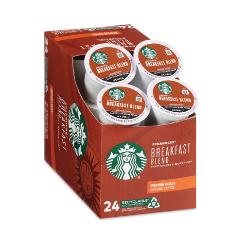 Breakfast Blend Coffee K-cups, 96/carton