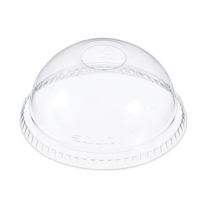 Dome-top Cold Cup Lids, Fits 16 Oz, Clear, 1,000/carton