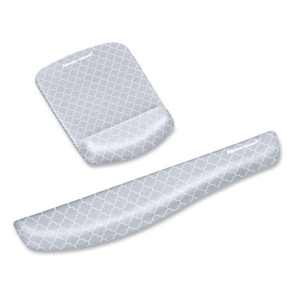 Plushtouch Keyboard Wrist Rest, 18.12 X 3.18, Lattice Design