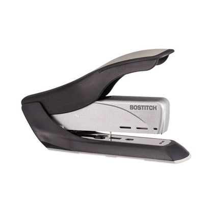 Spring-powered Premium Heavy-duty Stapler, 65-sheet Capacity, Black/silver