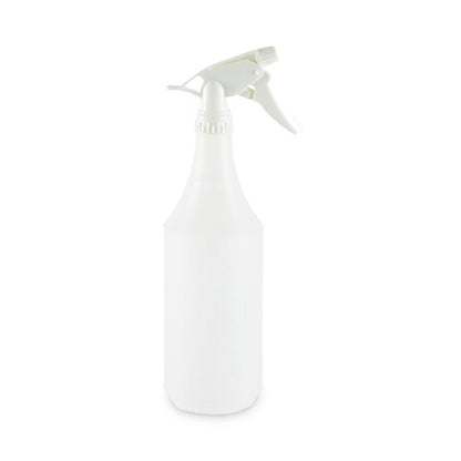 Embossed Spray Bottle, 32 Oz, Clear, 24/carton