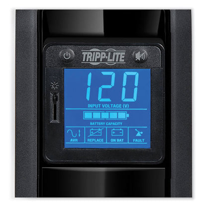 Omnismart Lcd Line-interactive Ups Tower, 8 Outlets, 900 Va, 870 J