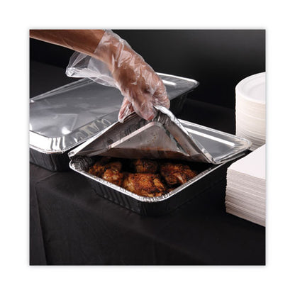 Aluminum Steam Table Pans, Half-size Deep—128 Oz., 2.56" Deep, 10.38 X 12.75, 100/carton