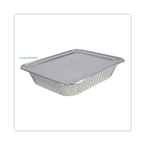 Aluminum Steam Table Pans, Half-size Deep—128 Oz., 2.56" Deep, 10.38 X 12.75, 100/carton