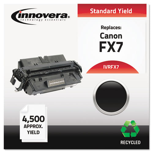 Remanufactured Black Toner, Replacement For Fx-7 (7621a001aa), 4,500 Page-yield