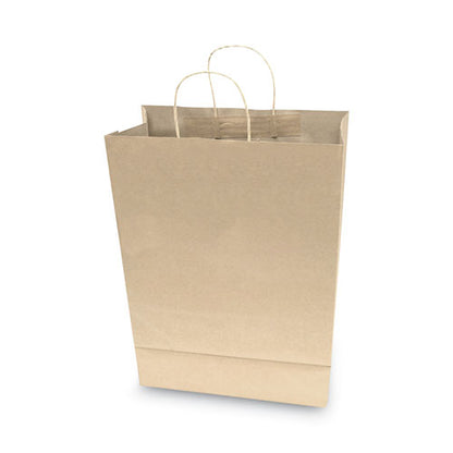 Premium Shopping Bag, 12" X 6.5" X 17", Brown Kraft, 50/box