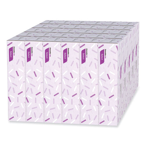 Select Flat Box Facial Tissue, 2-ply, White, 100 Sheets/box, 30 Boxes/carton