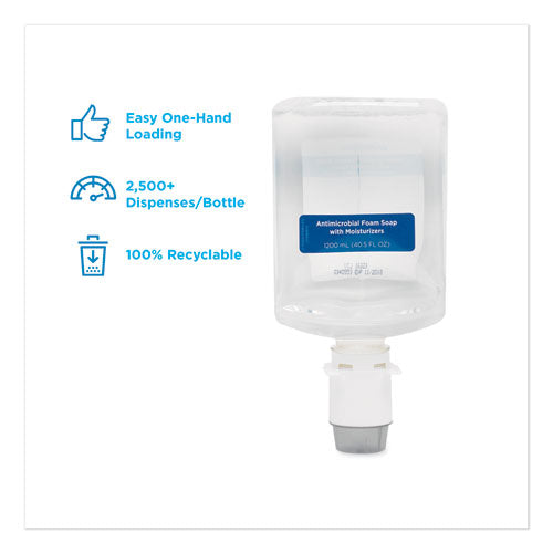 Gp Enmotion Automated Touchless Antimicrobial Foam Soap Refill, Unscented, 1,200 Ml, 2/carton