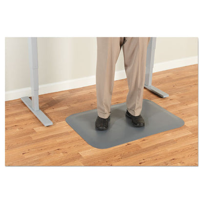 Pro Top Anti-fatigue Mat, Pvc Foam/solid Pvc, 24 X 36, Gray