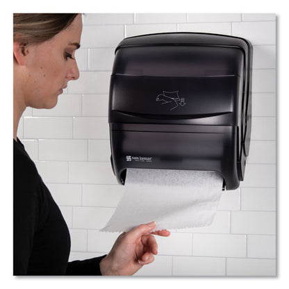 Integra Lever Roll Towel Dispenser, 11.5 X 11.25 X 13.5, Black Pearl