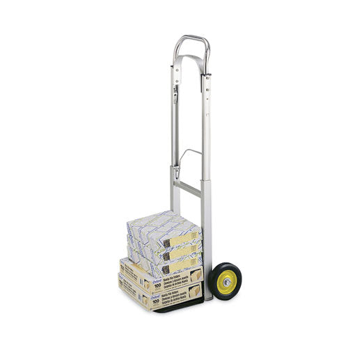 Hideaway Aluminum Hand Truck, 250 Lb Capacity, 15.5 X 16.5 X 43.5, Aluminum