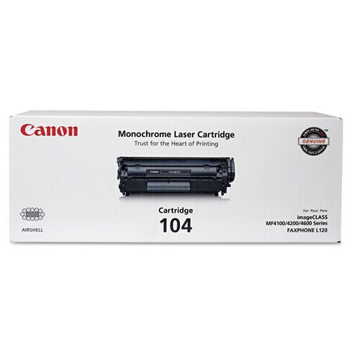 0263b001 (104) Toner, 2,000 Page-yield, Black