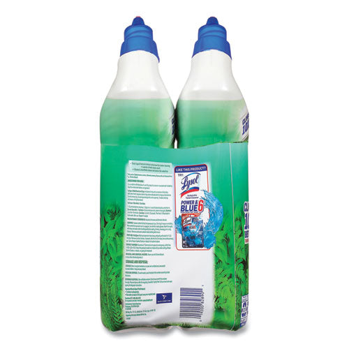 Cling And Fresh Toilet Bowl Cleaner, Forest Rain Scent, 24 Oz, 2/pack, 4 Packs/carton