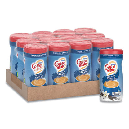 Non-dairy Powdered Creamer, French Vanilla, 15 Oz Canister, 12/carton