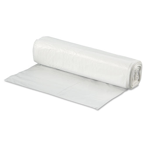 High-density Can Liners, 33 Gal, 9 Mic, 33" X 39", Natural, 25 Bags/roll, 20 Rolls/carton