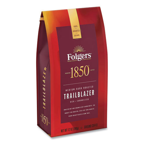 Coffee, Trailblazer, Dark Roast, Ground, 12 Oz Bag