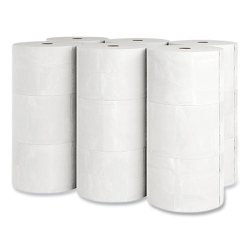 J-series 1-ply Small Core Bath Tissue, Septic Safe, White, 4" X 1,000 Ft, 3,000 Sheets/roll, 18 Rolls/carton