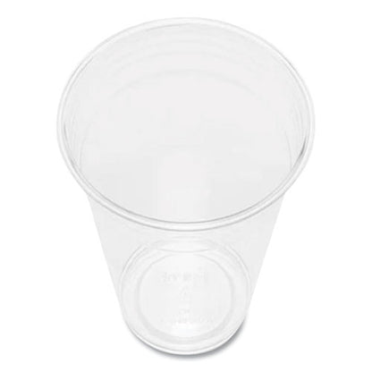 Pet Plastic Cups, 24 Oz, Clear, 600/carton