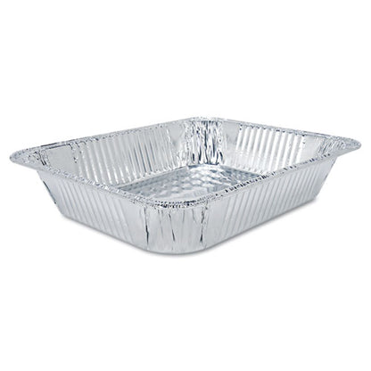 Aluminum Steam Table Pans, Half-size Shallow, 1.69" Deep, 10.38 X 12.75, 100/carton