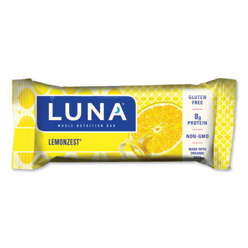 Whole Nutrition Bar, Lemon Zest, 1.69 Oz Bar, 15 Bars/box