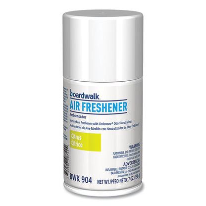 Metered Air Freshener Refill, Citrus Sunrise, 5.3 Oz Aerosol Spray, 12/carton