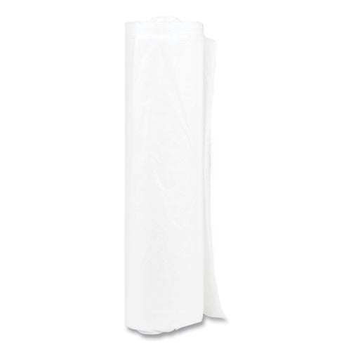 High-density Commercial Can Liners, 33 Gal, 11 Mic, 33" X 40", Clear, 25 Bags/roll, 20 Interleaved Rolls/carton